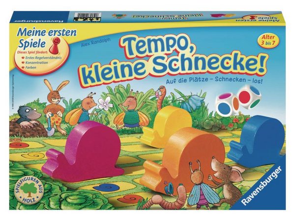 Tempo kleine Schnecken - ein Beispiel für ein kooperatives Spiel